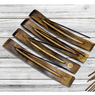 Incensario TABLA Madera Curva-4 Diseños